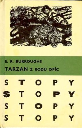 Obal knihy Tarzan z rodu opíc