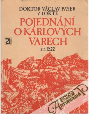 Obal knihy Pojednání o Karlových Varech z r. 1522