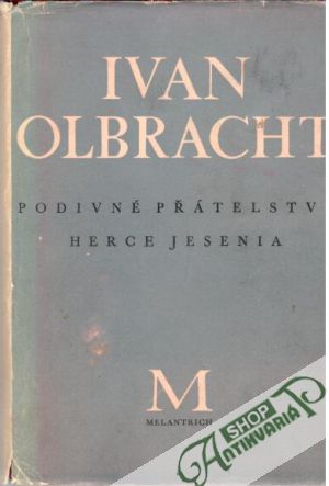 Obal knihy Podivné přátelství herce Jesenia