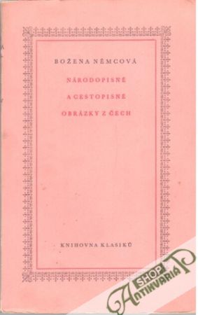 Obal knihy Národopisné a cestopisné obrázky z Čech