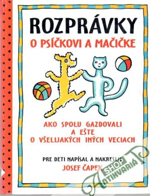 Obal knihy Rozprávky o psíčkovi a mačičke