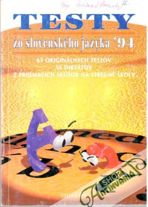 Obal knihy Testy zo slovenského jazyka ´94