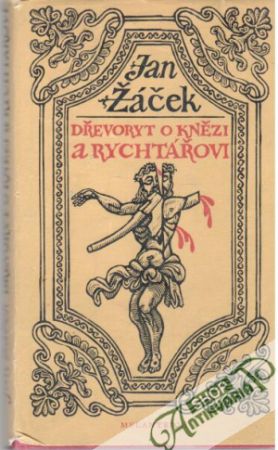 Obal knihy Dřevoryt o knězi a rychtářovi