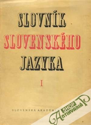 Obal knihy Slovník slovenského jazyka  I-V.