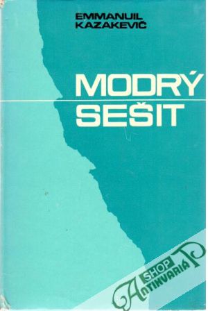 Obal knihy Modrý sešit