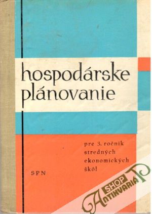 Obal knihy Hospodárske plánovanie