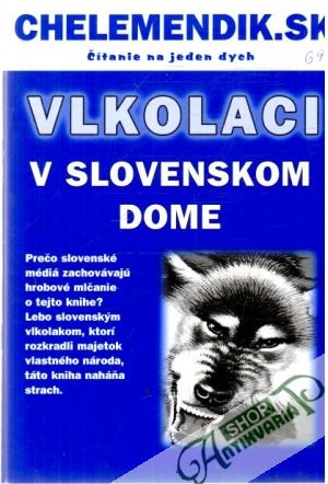 Obal knihy Vlkolaci v Slovenskom dome