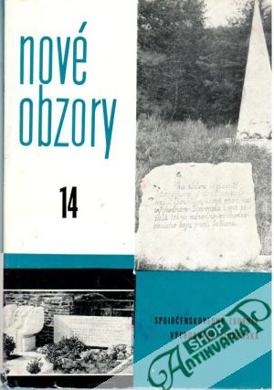 Obal knihy Nové obzory 14.