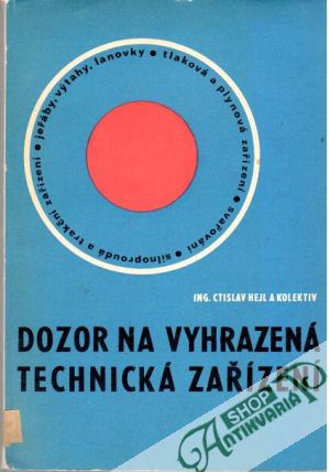 Obal knihy Dozor na vyhrazená technická zařízení