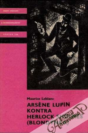 Obal knihy Arséne Lupin kontra Herlock Sholmes (blondýnka)