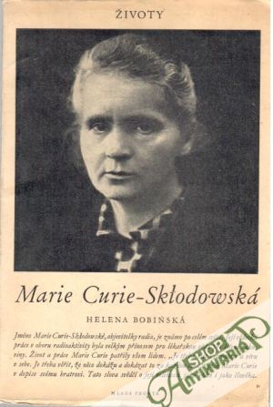 Obal knihy Marie Curie - Sklodowská