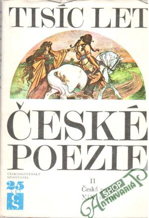 Obal knihy Tisíc let české poezie II.