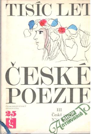 Tisíc let české poezie III. - Blahynka Milan