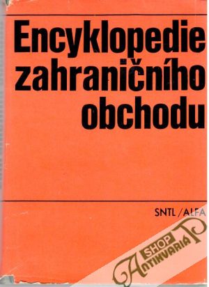 Obal knihy Encyklopedie zahraničního obchodu