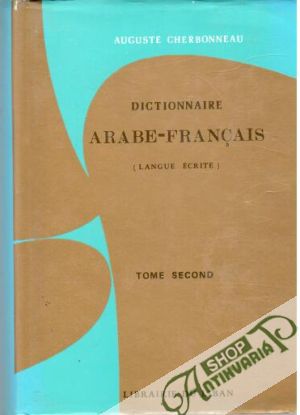 Obal knihy Dictionnaire Arabe - Francais (Langue ecrite)