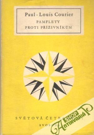 Obal knihy Pamflety proti příživníkům