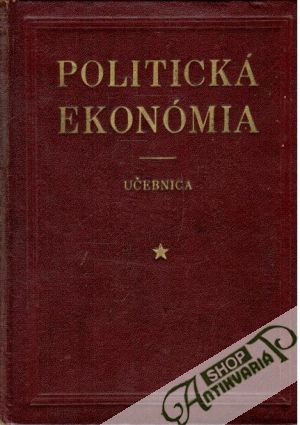 Obal knihy Politická ekonómia