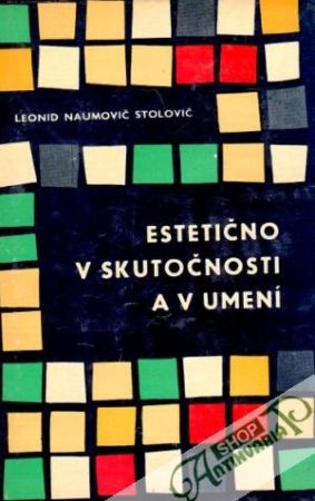 Obal knihy Estetično v skutočnosti a v umení