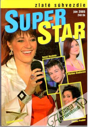 Obal knihy SuperStar jún 2005 - Zlaté súhvezdie