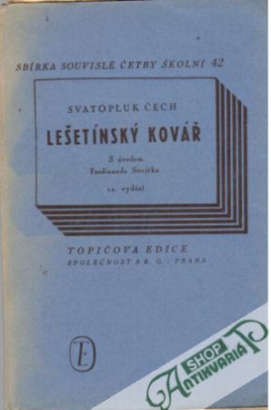 Obal knihy Lešetínský kovář