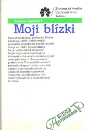 Obal knihy Moji blízki