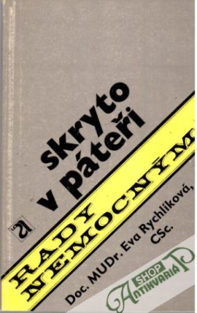 Skryto v páteři - Rychlíková Eva