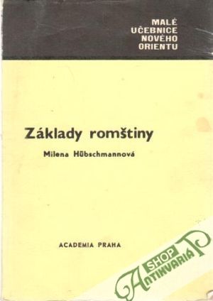 Obal knihy Základy romštiny