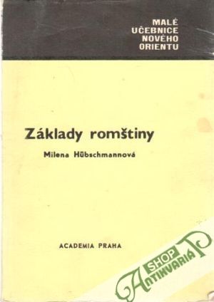 Základy romštiny - Hubschmannová Milena