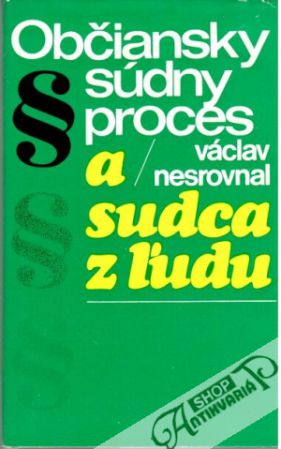 Obal knihy Občiansky súdny proces a sudca z ľudu