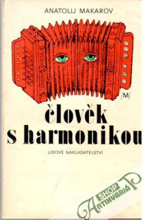 Obal knihy Člověk s harmonikou
