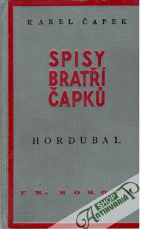 Hordubal - Čapek Karel
