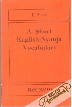 Obal knihy A short english - nyanja vocabulary