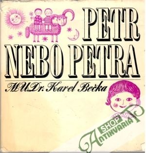 Obal knihy Petr nebo Petra