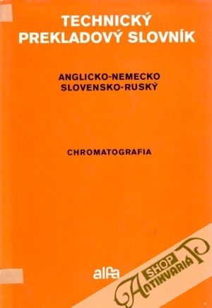 Obal knihy Technický prekladový slovník (chromatografia)