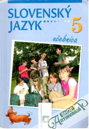 Obal knihy Slovenský jazyk 5. - učebnica