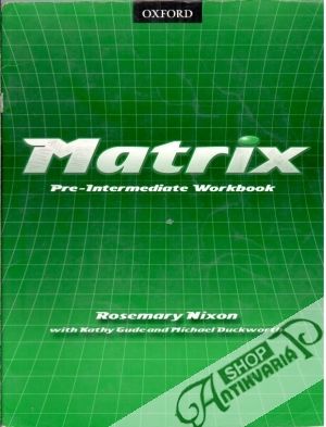 Obal knihy Matrix Pre-Intermediate Workbook