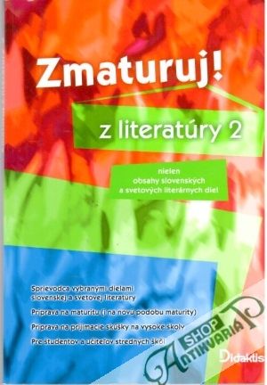 Obal knihy Zmaturuj z literatúry 2.