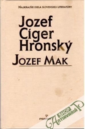 Obal knihy Jozef Mak
