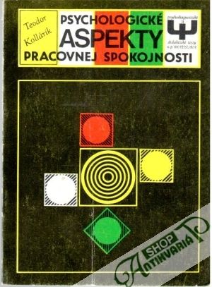 Obal knihy Psychologické aspekty pracovnej spokojnosti