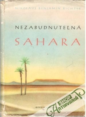 Obal knihy Nezabudnuteľná Sahara