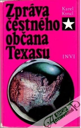 Obal knihy Zpráva čestného občana Texasu