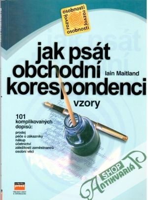 Obal knihy Jak psát obchodní korespondenci