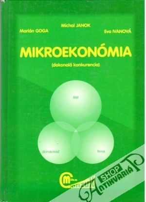 Mikroekonómia: dokonalá konkurencia - Goga Marián, Janok Michal,  Ivanová Eva
