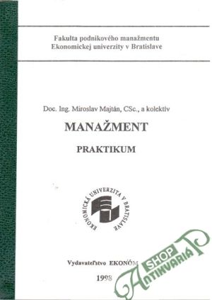 Obal knihy Manažment: Praktikum