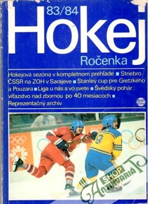 Obal knihy Hokej - Ročenka 83/84