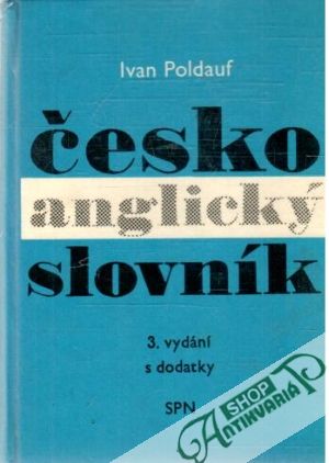 Obal knihy Česko - anglický slovník