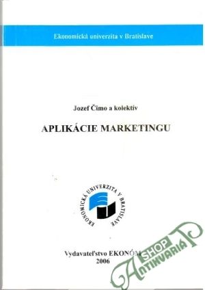 Obal knihy Aplikácie marketingu