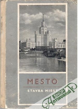 Obal knihy Mesto - stavba miest