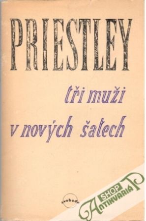 Obal knihy Tři muži v nových šatech