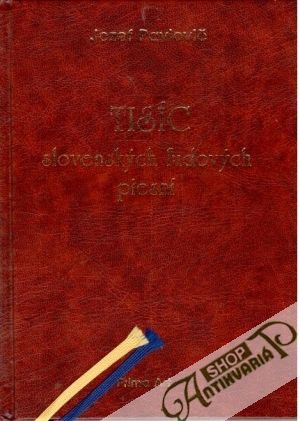 Obal knihy Tisíc slovenských ľudových piesní